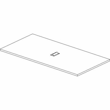 GROUPE LACASSE TOP, RECTNGLR, 48X96, SALTA LAST5RC4896PCS